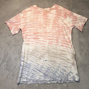 Easel Tshirt Dress With Pockets Size 2x Tie Dye Short sleeve